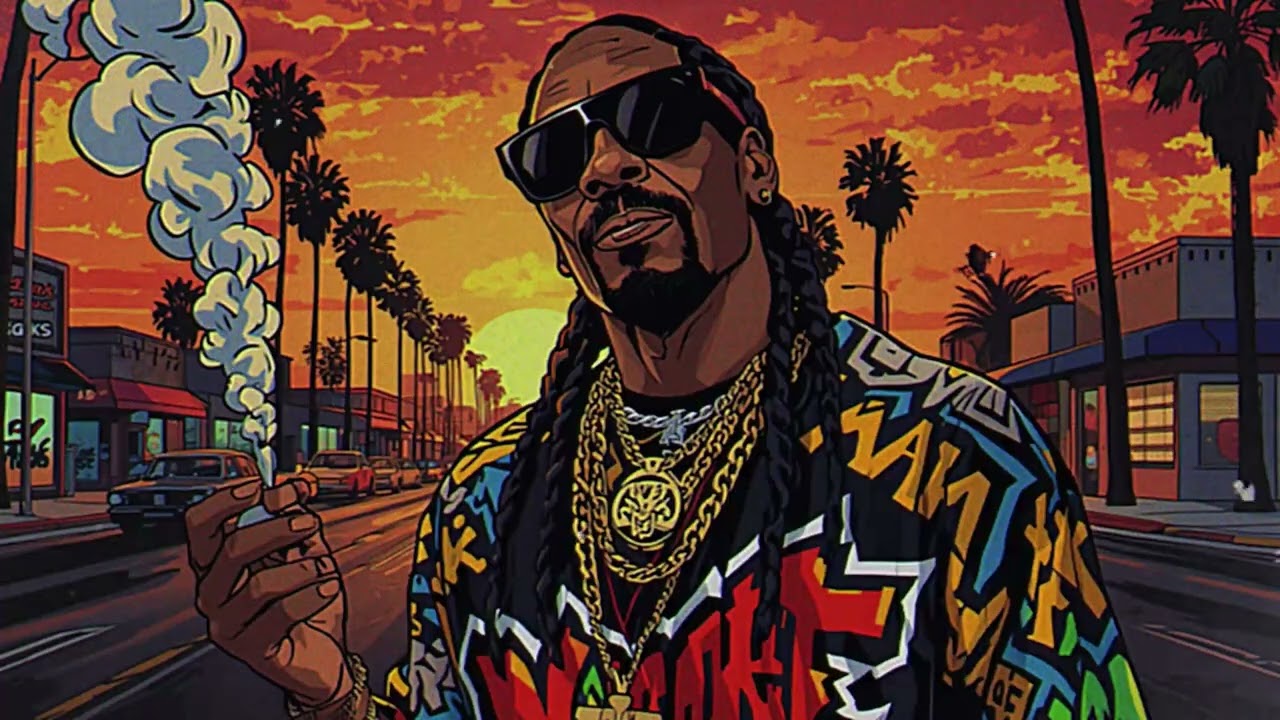 Golden Era West Coast Hip Hop G-Funk – 2Pac, Snoop Dogg & Wiz Khalifa Inspired