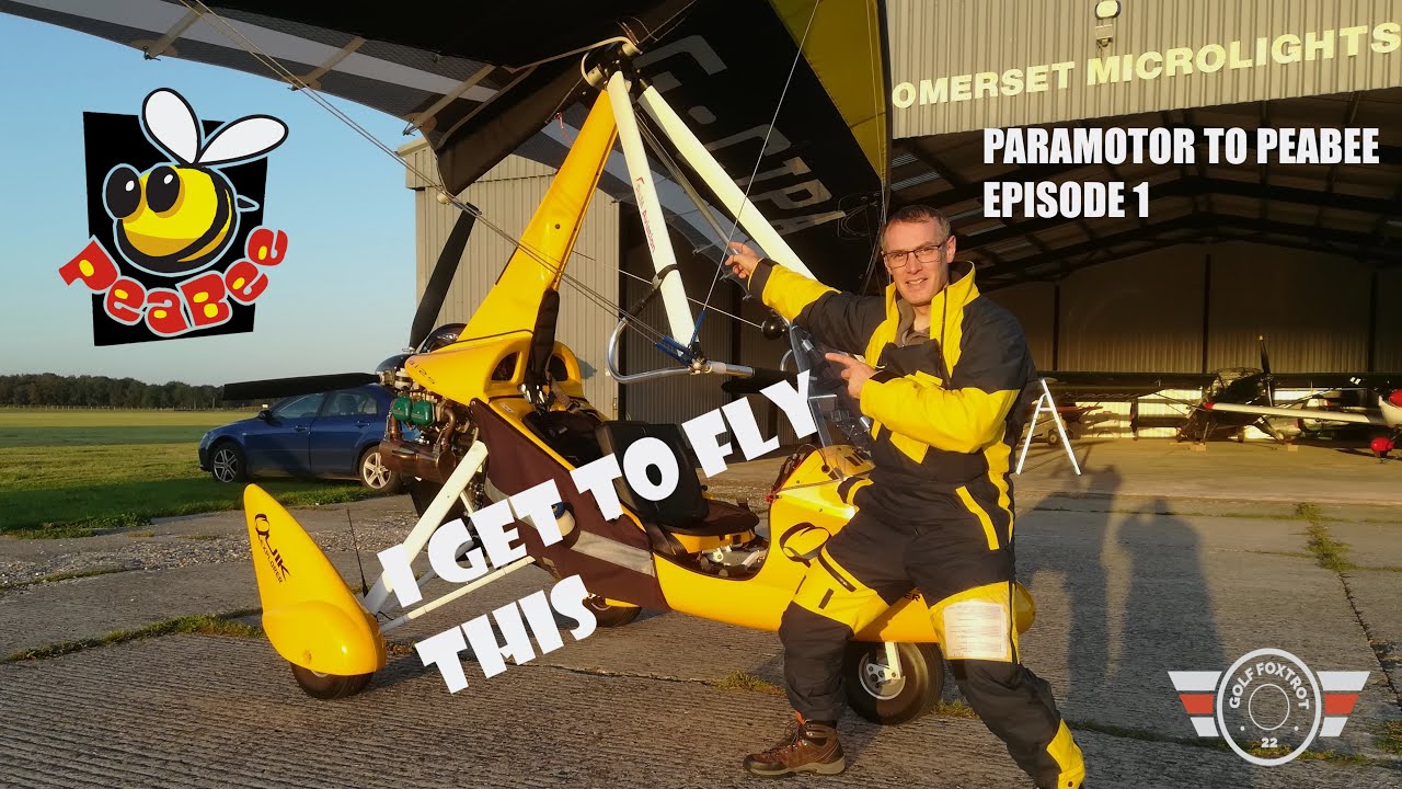 Flexwing Microlight Vlog - Episode 1- Learning to fly a flexwing