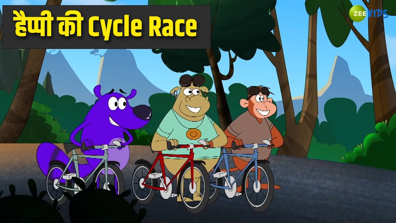 Khatro Ke Sports EP - 46 - Pyaar Mohabbat Happy Lucky- Hindi Cartoon