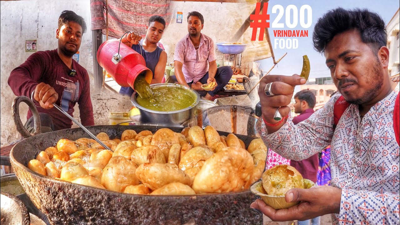 Highest Selling Kachori & Bedmi in Vrindavan | 500 People Eat Everyday | Street Food India