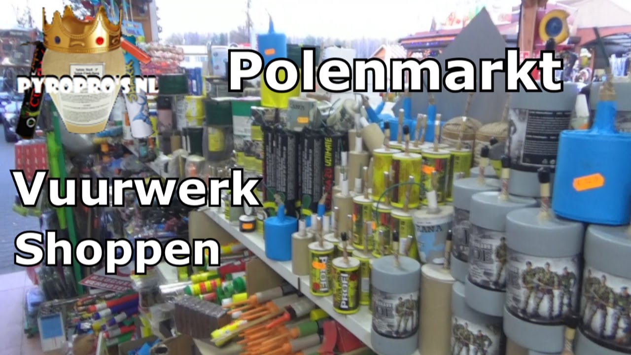 Vuurwerkshoppen | Hohenwutzen Osinów Dolny Polenmarkt 2016-2017 [FULL HD]