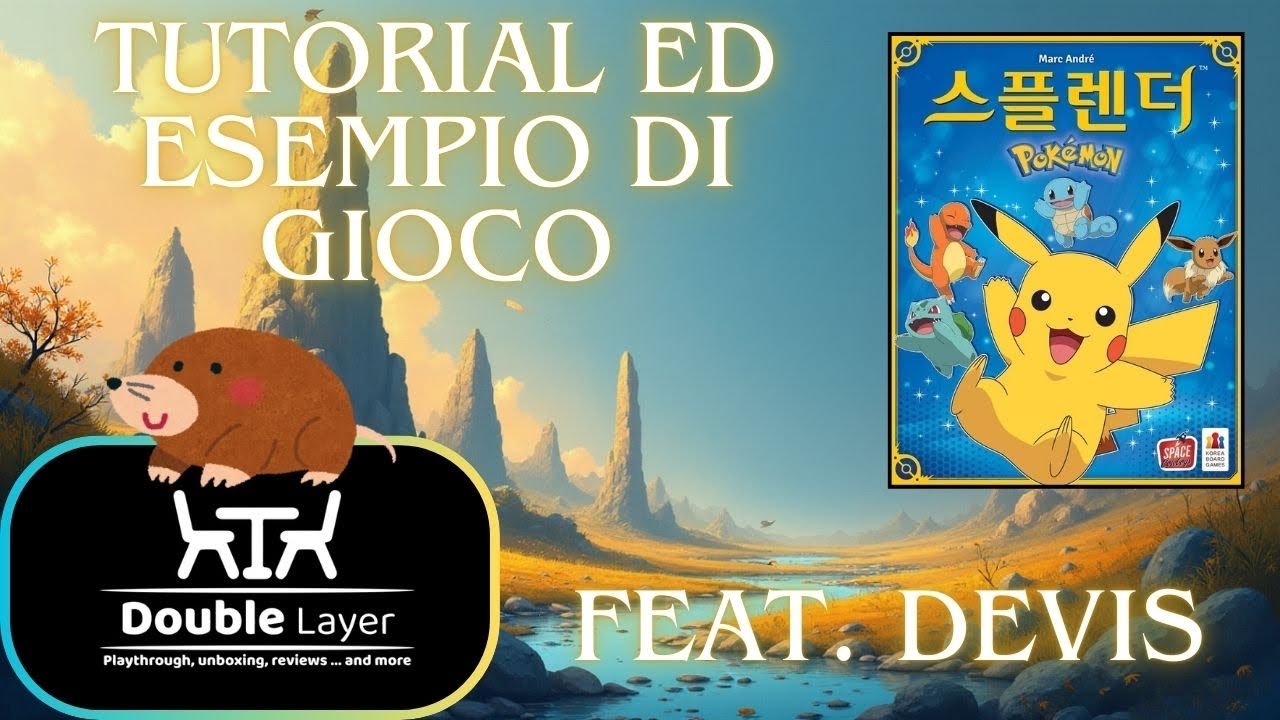 Splendor Pokemon - tutorial ed esempio di gioco (gioco da tavolo ita)