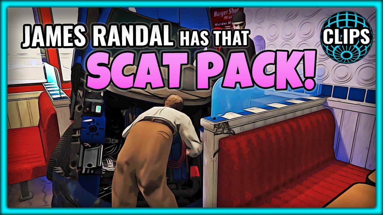 JAMES RANDAL HAS THAT SCAT PACK!