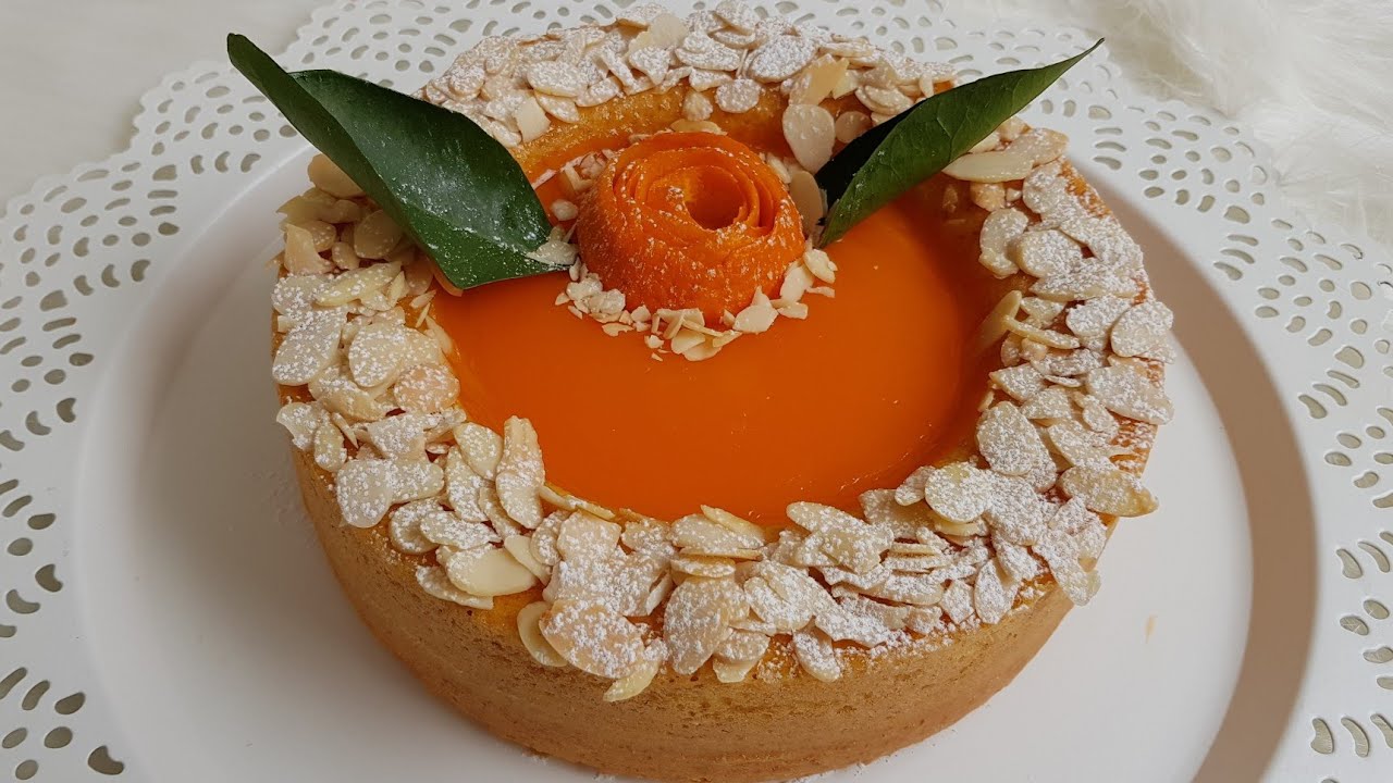 كيكة البرتقال في المول العجيب🍊بكريمة البرتقال اللذيذة و ببيضتين فقط👌
