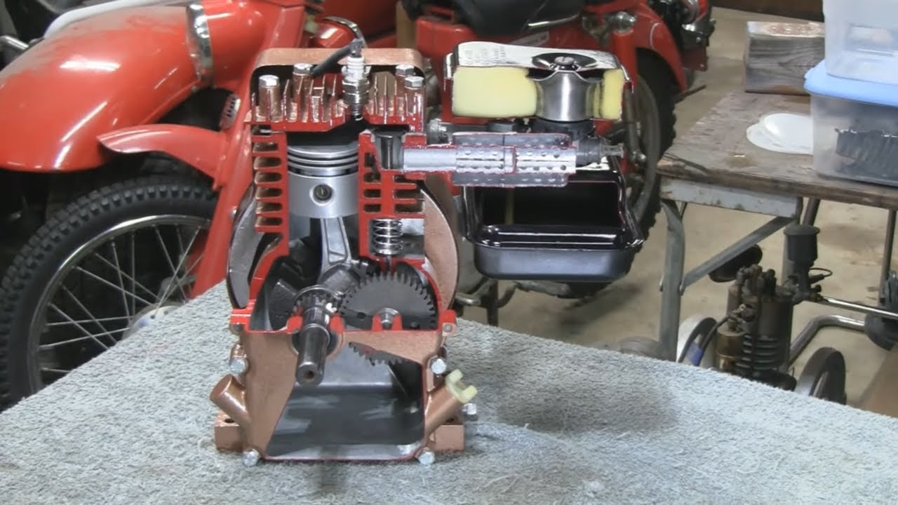 MAKE A CUTAWAY BRIGGS ENGINE