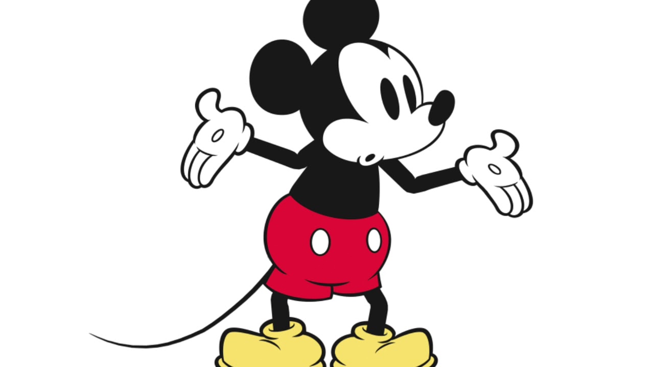 Stickers Classic Mickey Mouse Mini Mouse Animated Clips from Apple Clips App