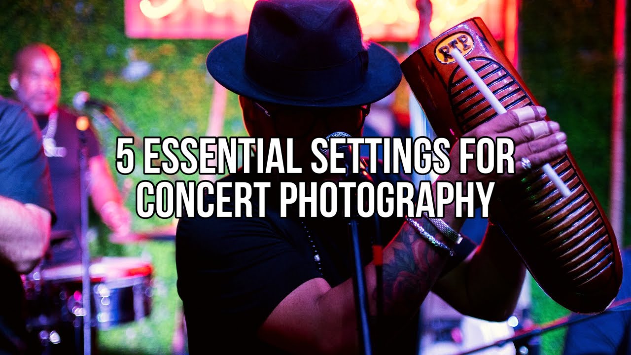 5 ESSENTIAL Camera Settings for Stunning CONCERT Photos | NIKON ZF