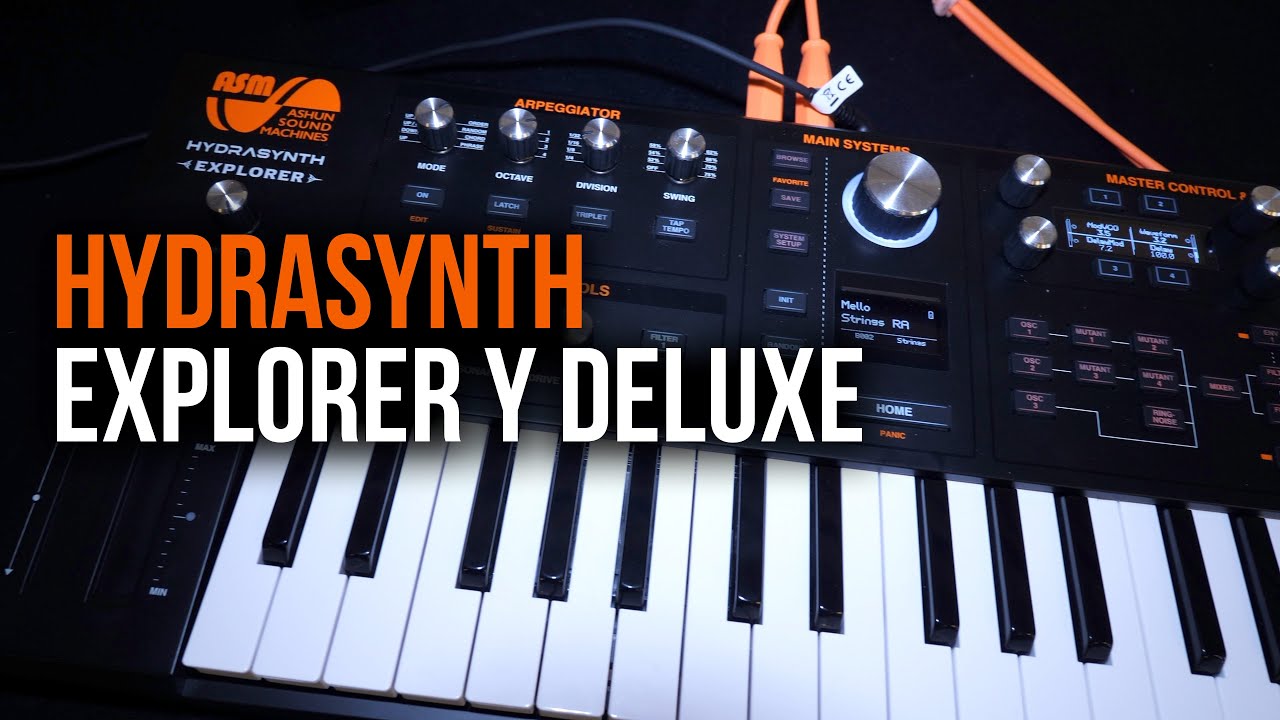 Hydrasynth Explorer y Deluxe: un vistazo en la Superbooth