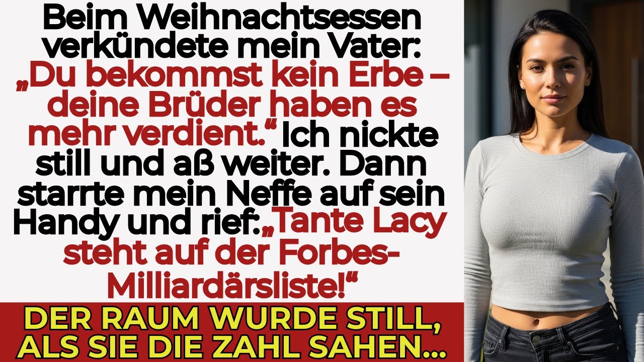 Meine Familie lachte an Weihnachten &uuml;ber mich &ndash; dann sahen sie meinen Forbes-Eintrag&hellip;