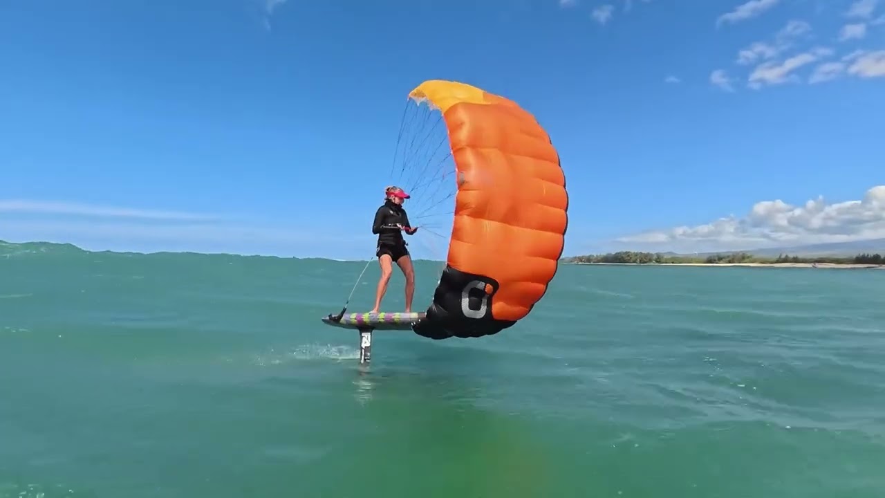Parawing Wave Riding Tips