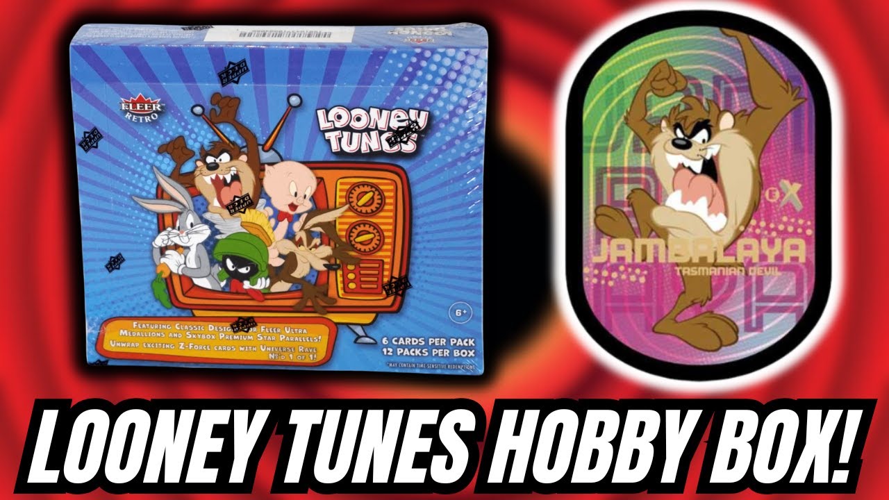 This Set is GOLD! 😂 Fleer Retro Looney Tunes Hobby Box Review!