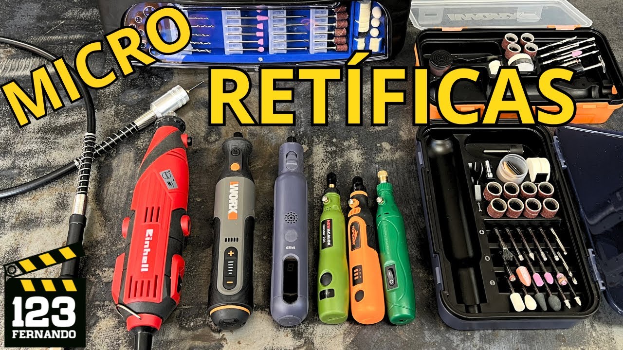 6 MICRO RETÍFICAS PRA VC CONHECER: EINHELL, WORX, GREENWORKS, TOPSHAK, NEW ACALOX E DEGUQMNT