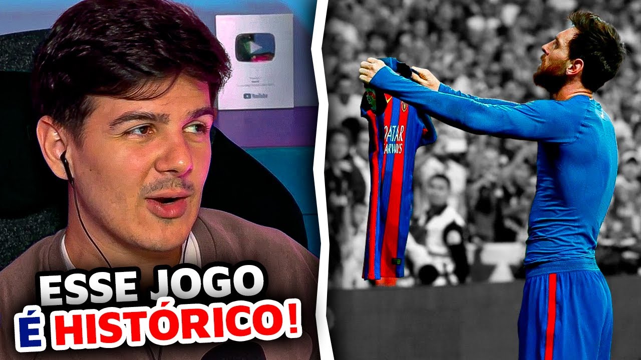 O DIA QUE O MESSI CALOU O ESTÁDIO DO REAL MADRID! - wardi REACT!