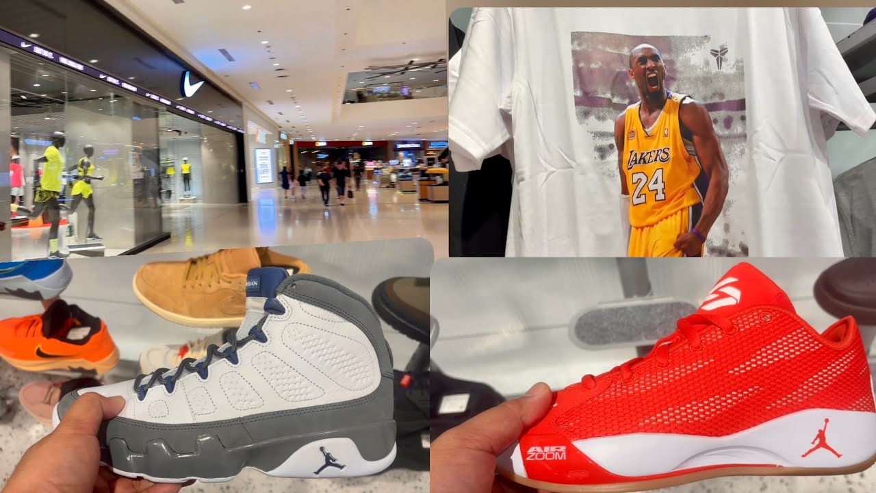 4K! SALE! KOBE APPARELS NIKE AYALA MALLS MANILA BAY | WINDOW SHOPPING