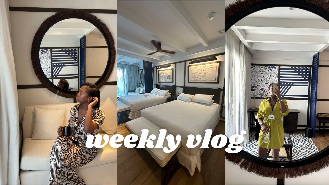 WEEKLY VLOG | better late than never? + Ocean Coral Spring room tour + working shenanigans