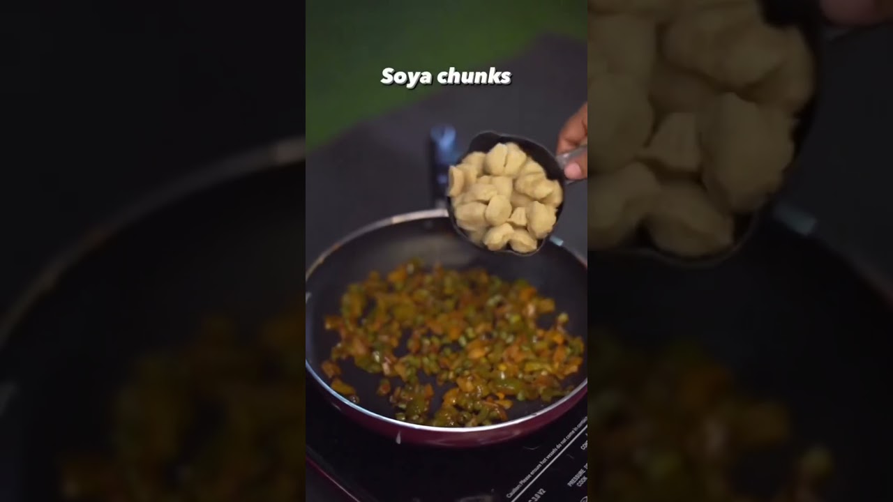Indian soya recipe for muscle building #funk #remix #dj #diet #soyachunkrecipe