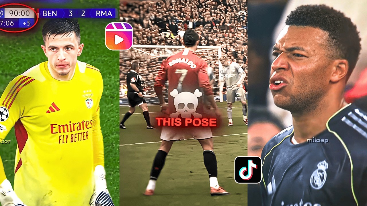 BEST FOOTBALL EDITS (#408) - FAILS, GOALS & SKILLS | FOOTBALL TIKTOK & REELS