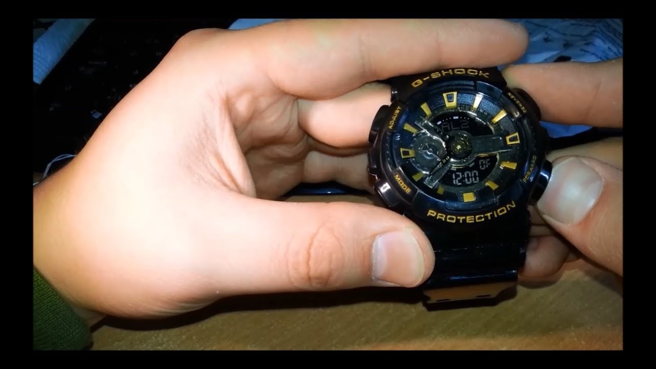 Распаковка - CASIO G-SHOCK Копия из Китая (Тест+Настройка)