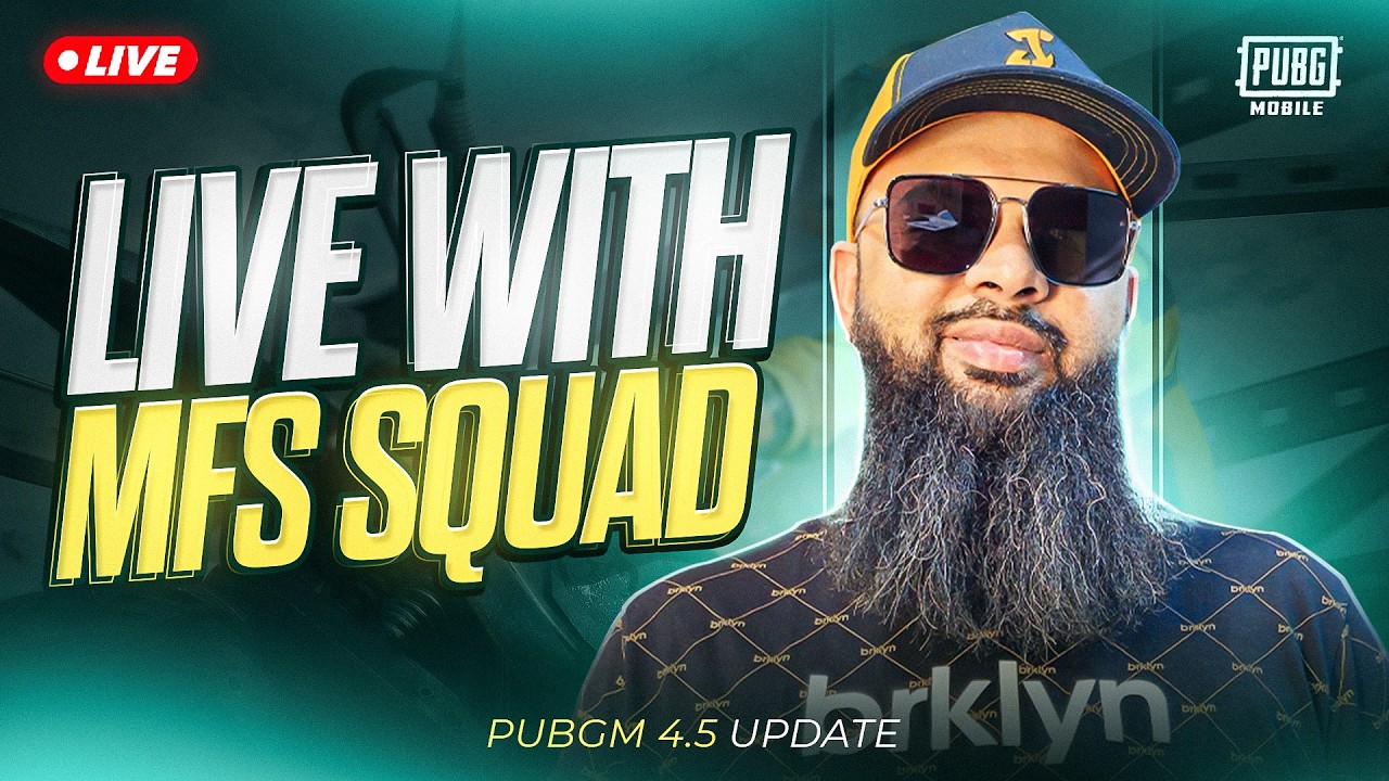 LIVE 🔥 Always Play Match Like You Have Nothing to Lose! 💪 PUBG Mobile 4.5 Update