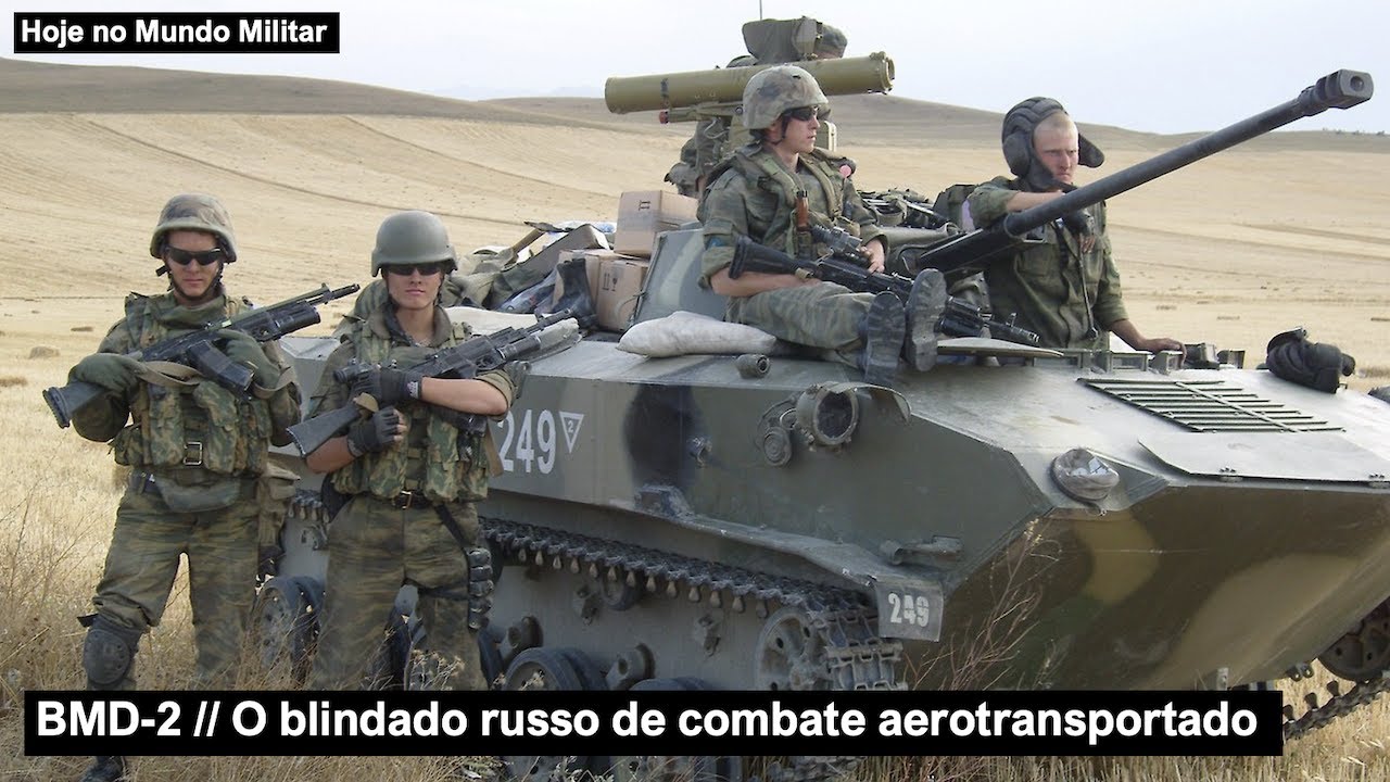 BMD-2, o blindado russo de combate aerotransportado
