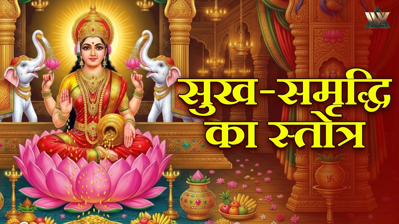 सुख-समृद्धि का स्तोत्र - श्री सूक्तम् | Goddess Lakshmi Stotram - Shri Suktam | Maa Devi Songs
