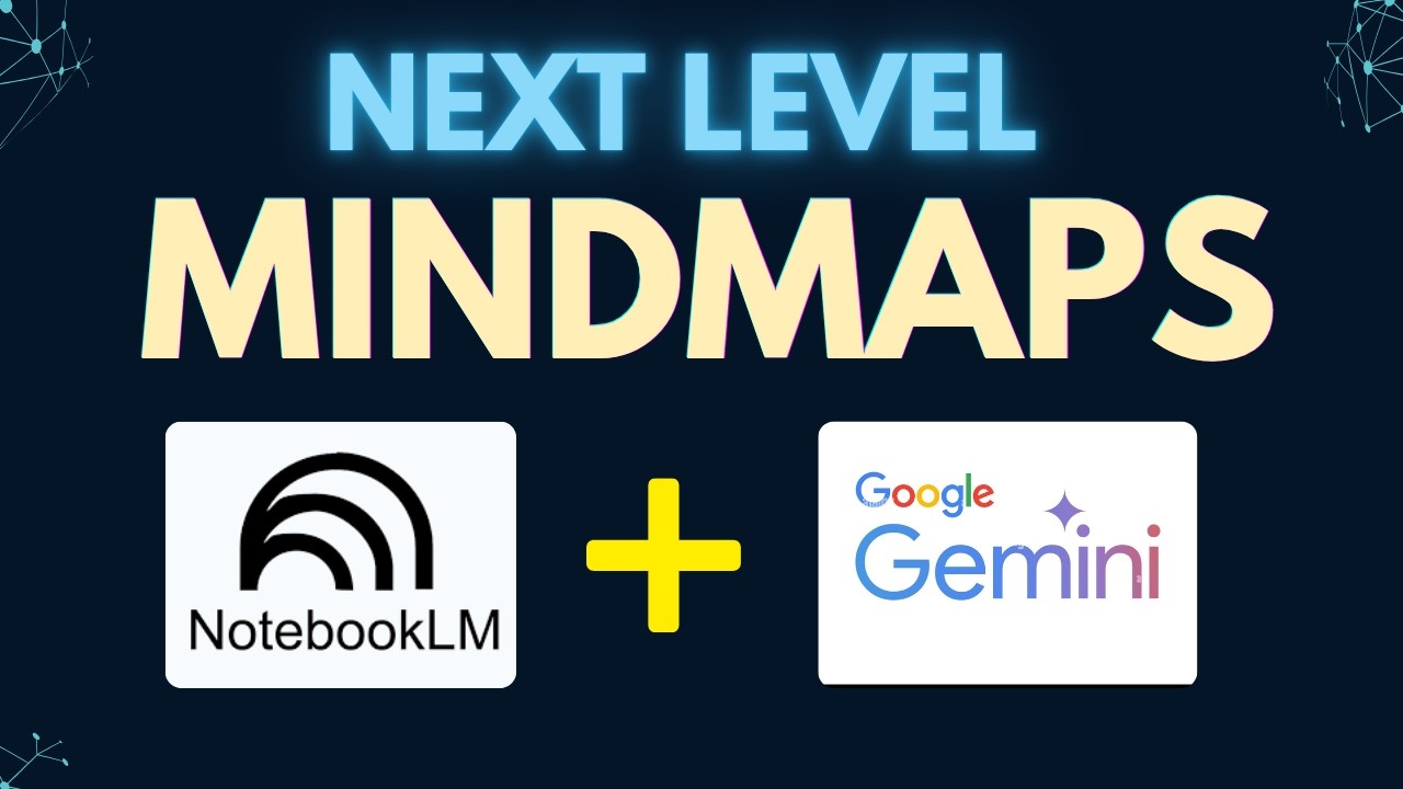 Блокнот LM MindMaps + Gemini = Потрясающие ментальные карты + интерактивные визуализации