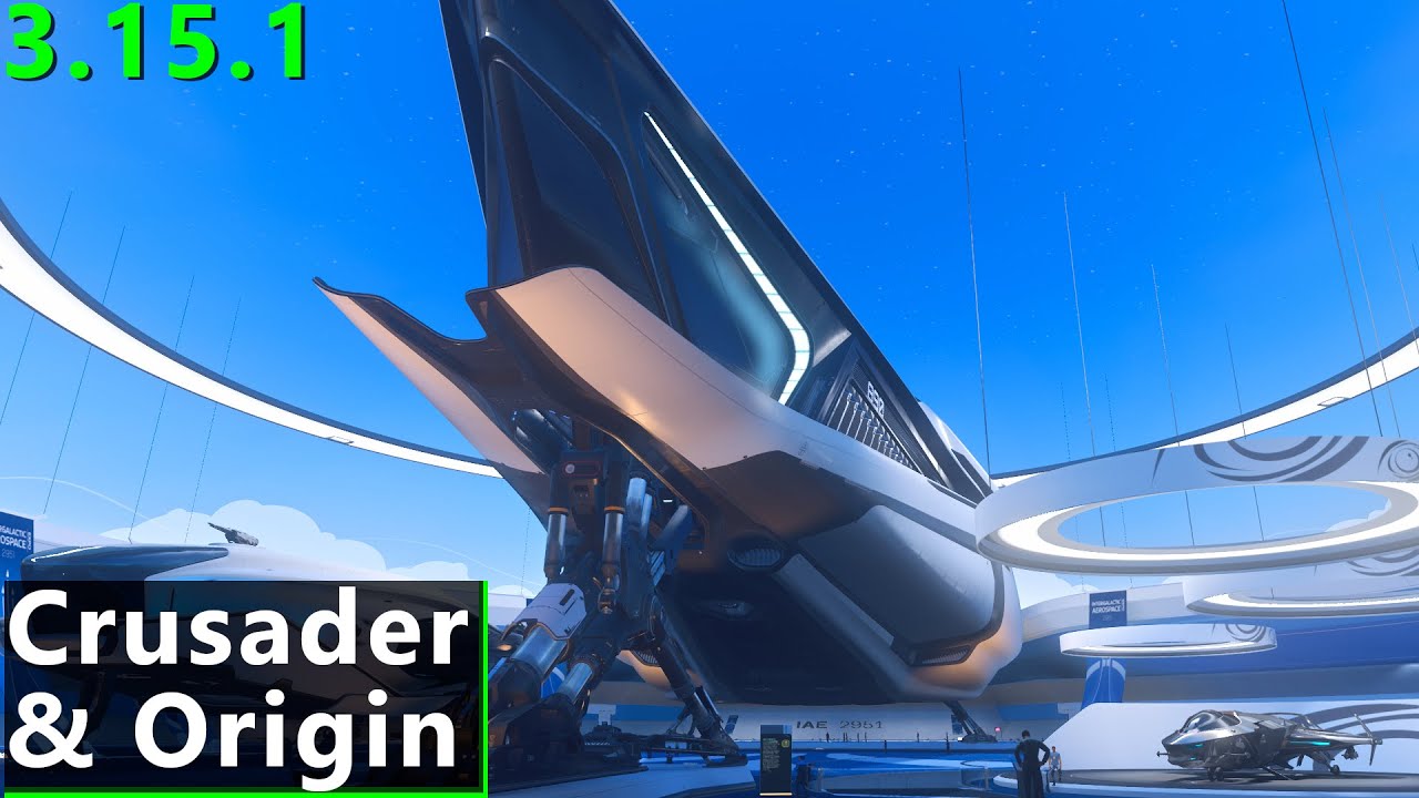 IAE 2951: Crusader Industries | Origin Jumpworks [Star Citizen 3.15.1] ¹⁴⁴⁰ᵖ⁶⁰ᶠᵖˢ