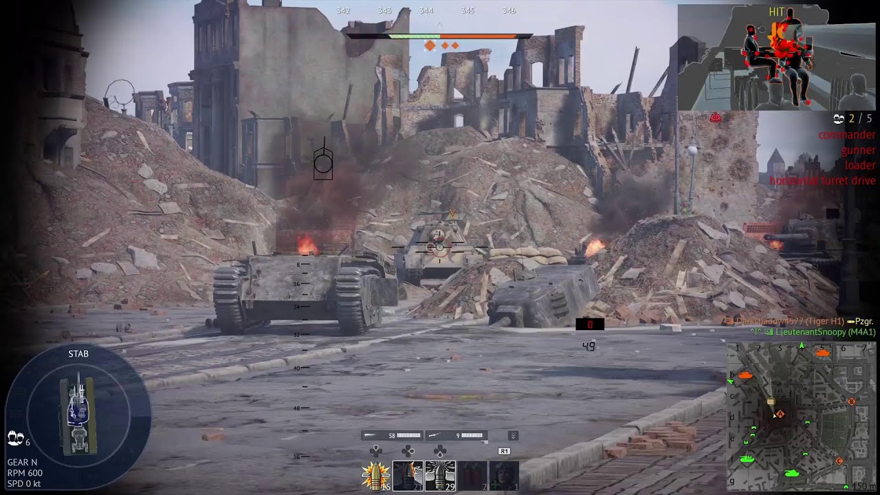 3 IN gun carrier Grind