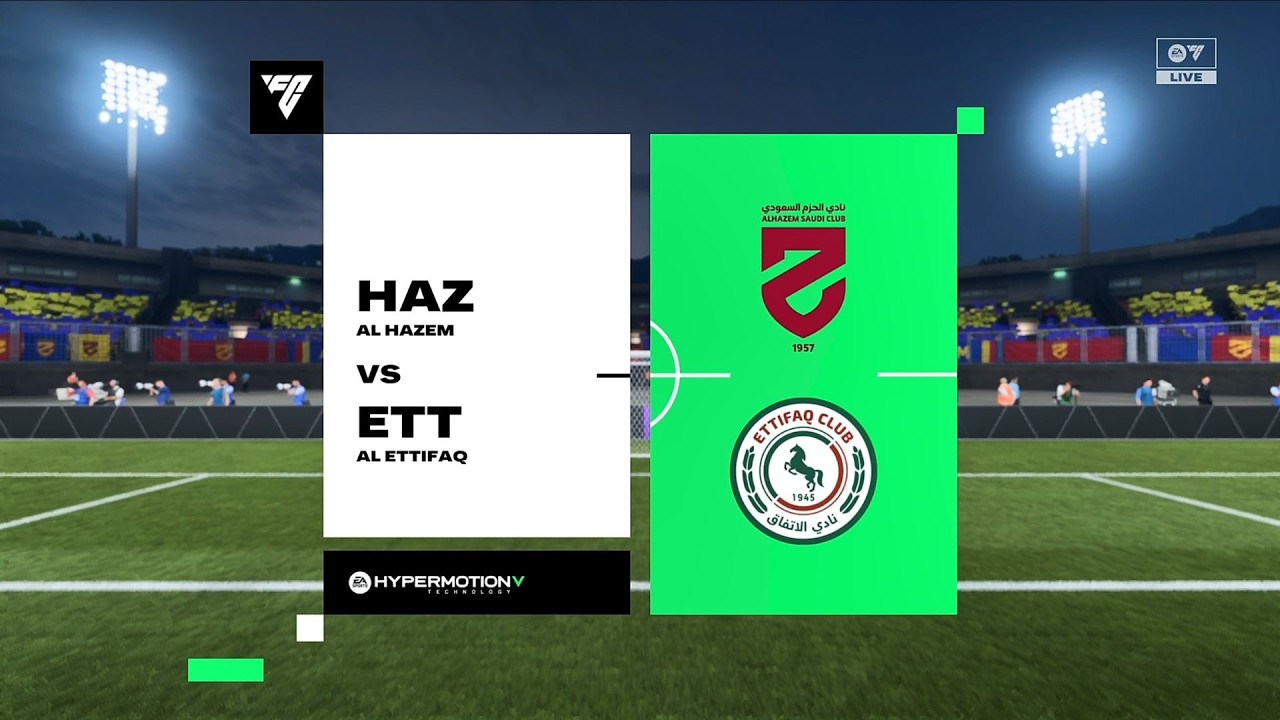 EA Sports FC 26 | Al Hazem vs Al Ettifaq - Saudi Professional League | Gameplay PS5