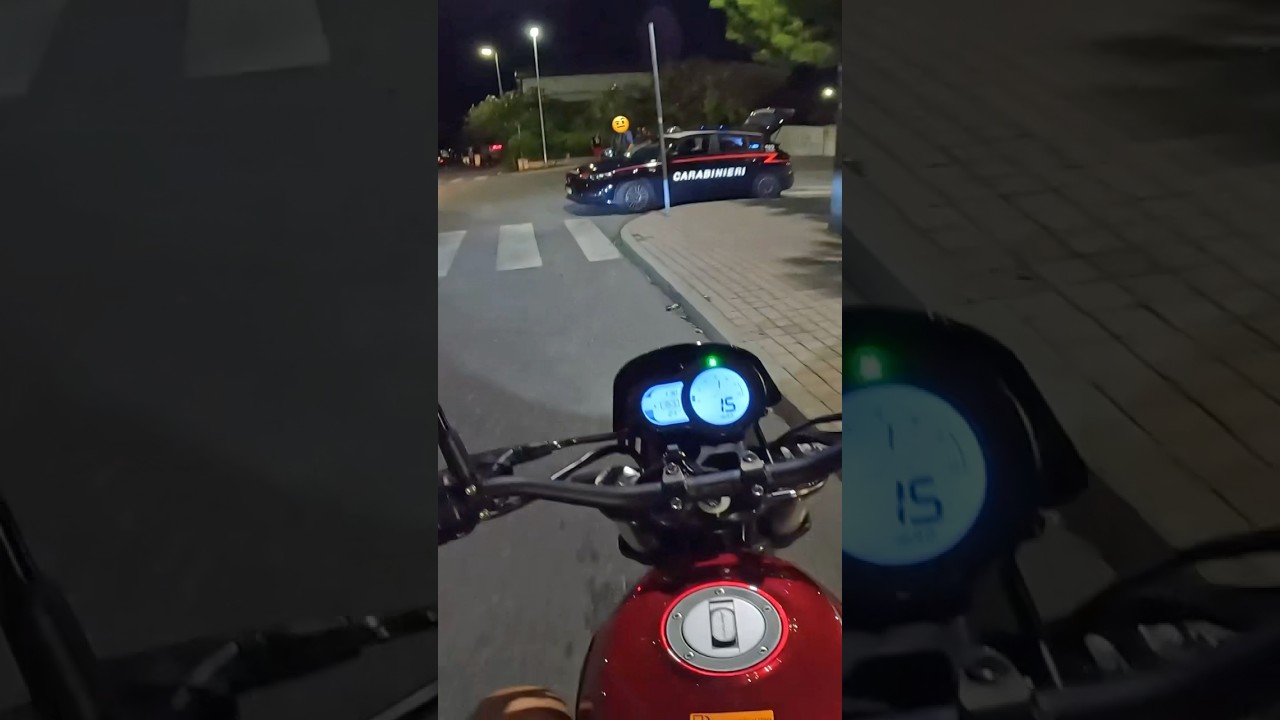 Sfortunatamente l&rsquo; altro ieri ha smesso di funzionare, e mi hanno beccato ad impennare 😞