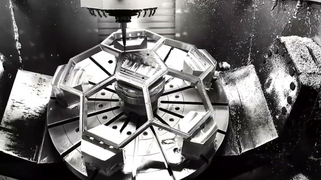 5 Axis CNC Machining an Aluminum Part | High Precision Custom Manufacturing