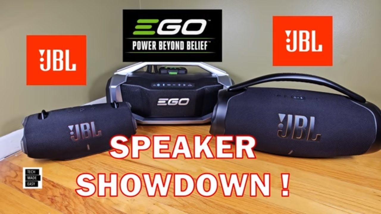 EGO vs JBL Speaker SHOWDOWN ! EGO speaker ego sk1800