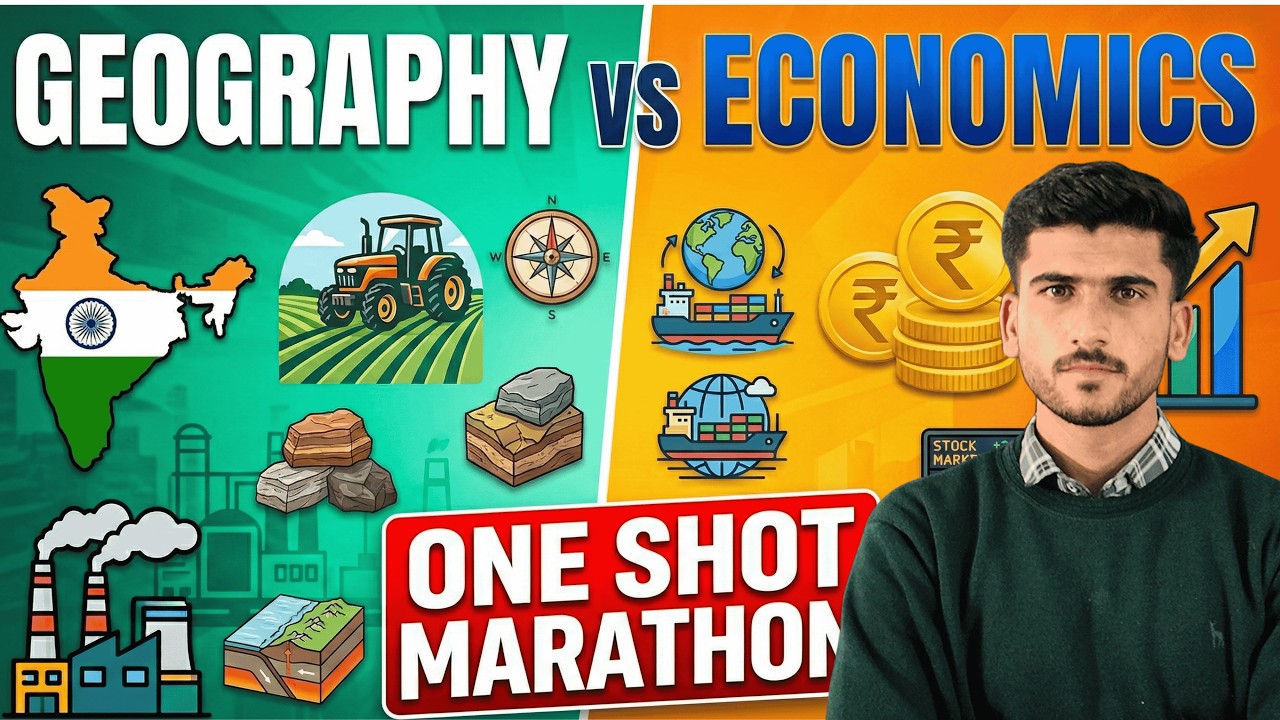 Class 10 SST: GEOGRAPHY + ECONOMICS (Full Syllabus) 🌍💰 | Final Marathon for 7th March