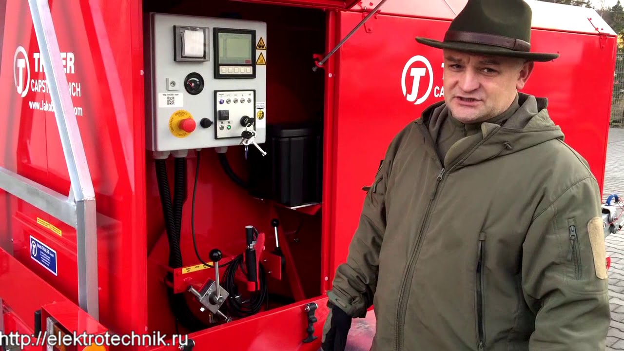Кабельная лебедка KE-SP 60100