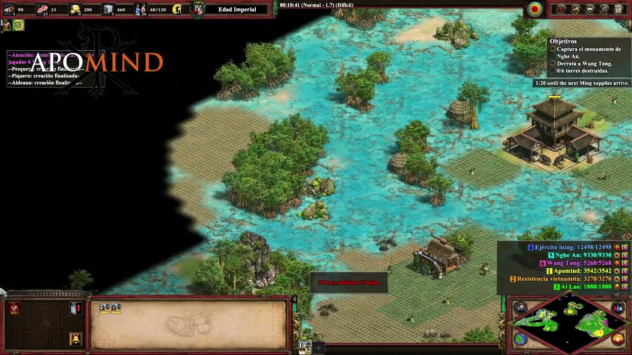 5. Ataque desde tres frentes [DIFÍCIL] Le Loi - Age of Empires II: Definitive Edition [AoE2DE]