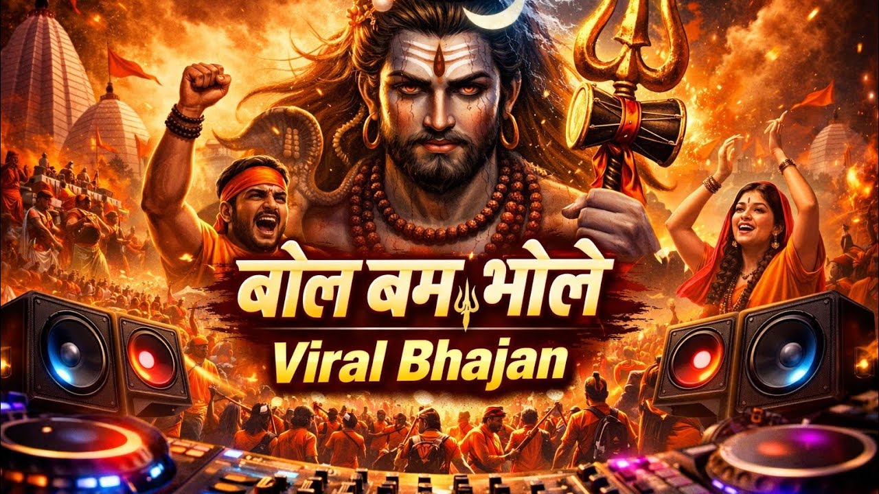 बोल बम भोले 🔱 | Viral Bhajan | Mahadev DJ Song | Full Bass