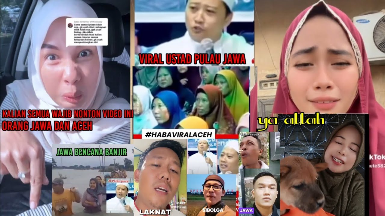 Mengejutkan viral ustad dipulau Jawa bicara orang aceh kena bencana laknat allah gara minta merdeka 