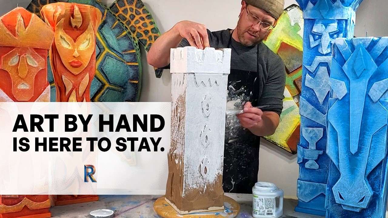 ART BY HAND, IS HERE TO STAY