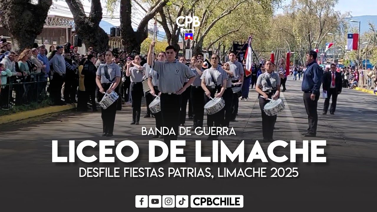Banda Liceo de Limache - Desfile Fiestas Patrias, Limache 2025