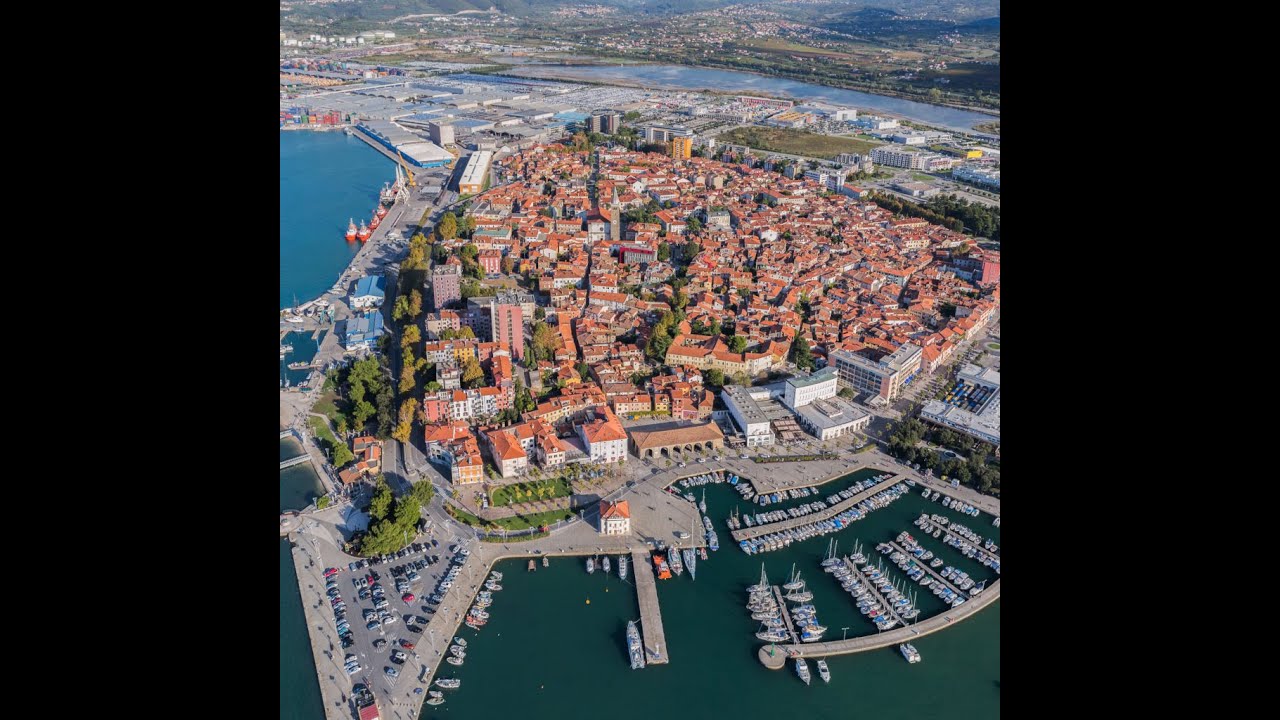 CAPODISTRIA KOPER (Slovenia, Republika Slovenija) la città + Cattedrale dell'Assunta e di S.Nazario