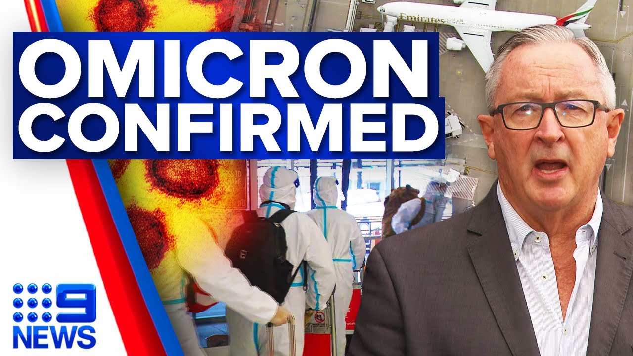Two travellers test positive to Omicron COVID-19 strain in Sydney | Coronavirus | 9 News Australia