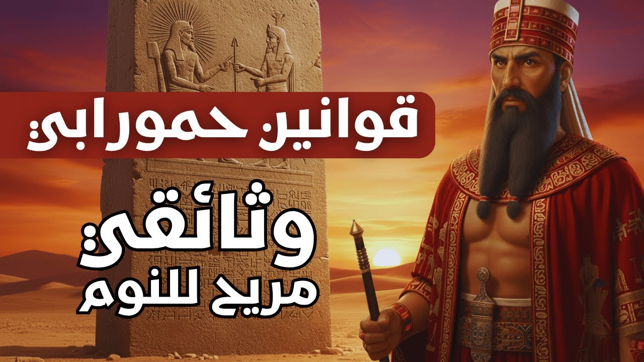 أول دستور في التاريخ: هل كان حمورابي عادلاً أم مجرد طاغية ذكي؟ - وثائقي و تاريخ للنوم