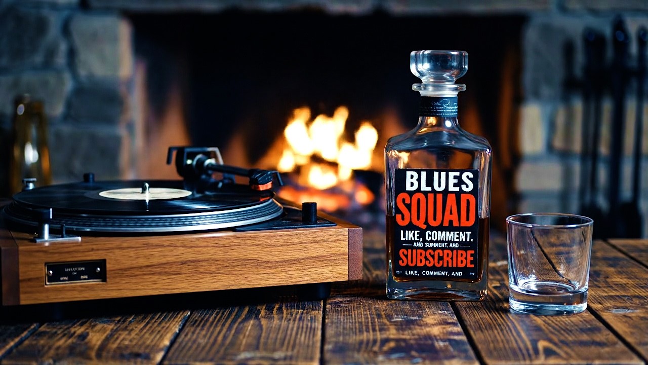 12 Hours Non-Stop Instrumental Blues | Deep Soulful Vinyl Mix (Live)