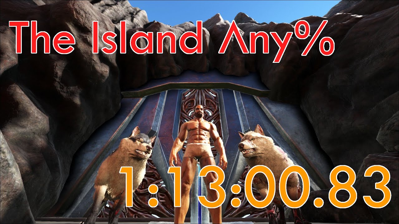 [OLD WR] ARK Survival Evolved Any% - The island [