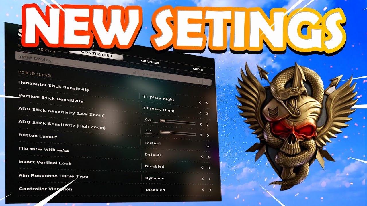 BEST SETTINGS on BLACK OPS COLD WAR! (MY SETTINGS) - Black Ops Cold War Sensitivity