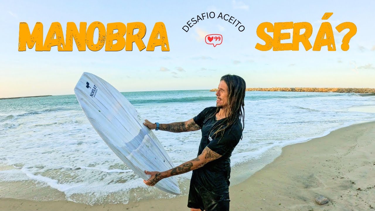 A Prancha Híbrida do Shaper Rapha NOFLAT: Aceitei o Desafio!