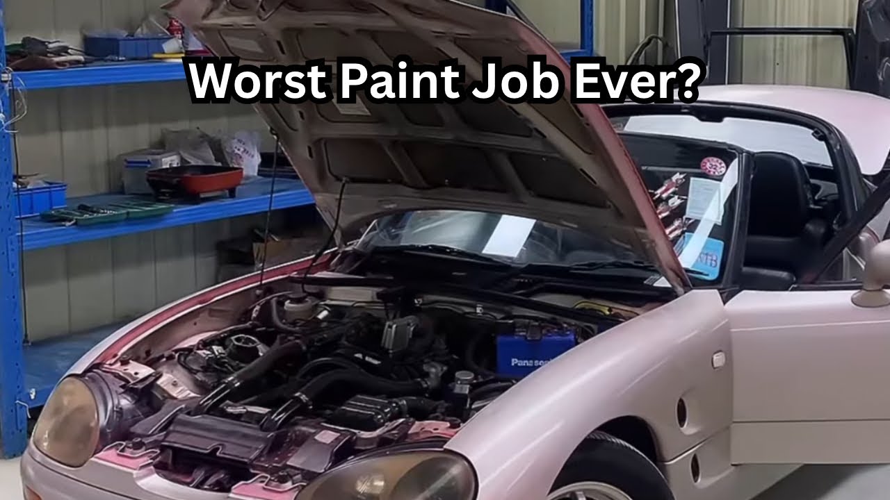 Saving a JDM Suzuki Cappuccino from the Worst Paint Job I’ve Ever Seen 
