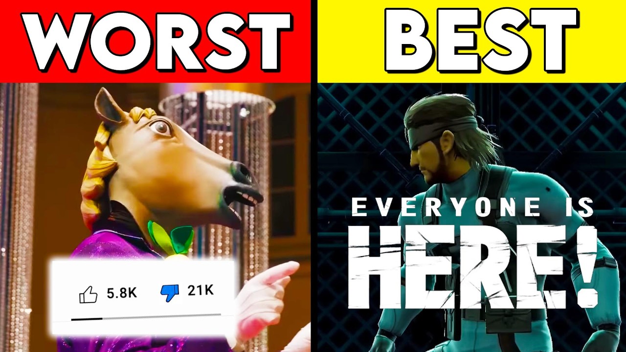 Ranking The BEST and WORST Nintendo Switch Trailers!