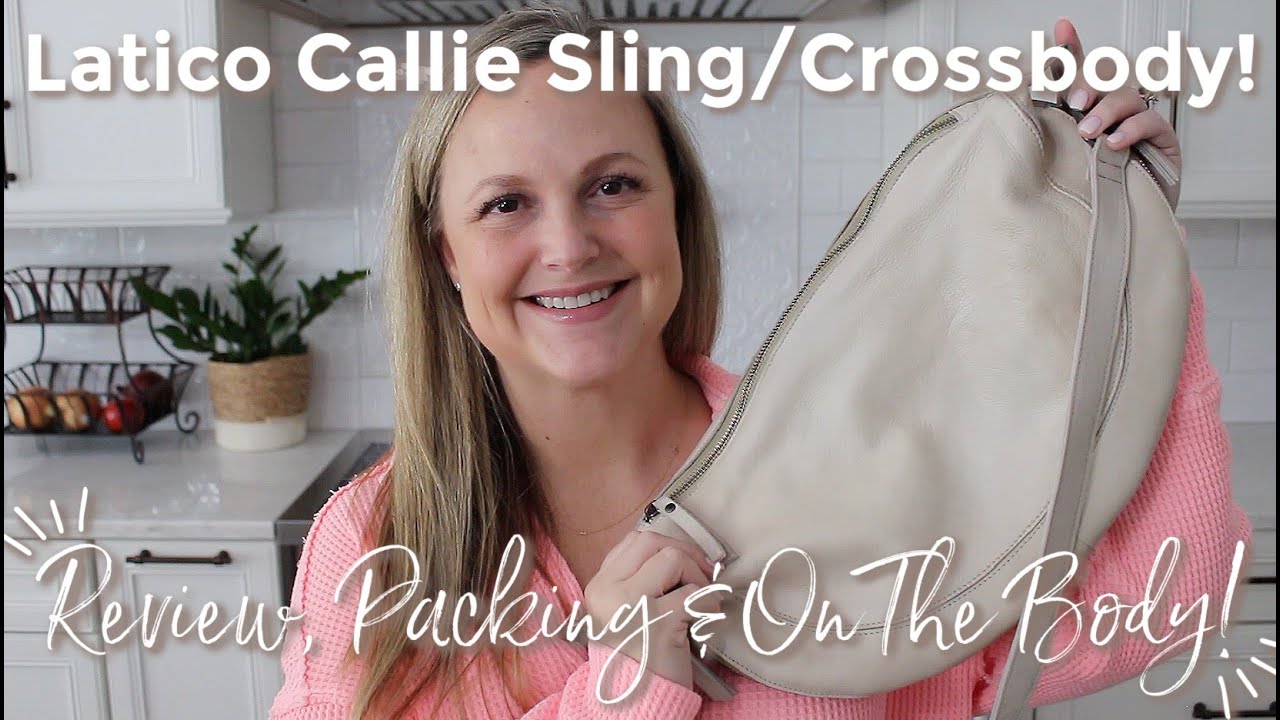 LATICO LEATHERS | Callie Sling/Crossbody Review, Packing & On-The-Body! | GatorMOM