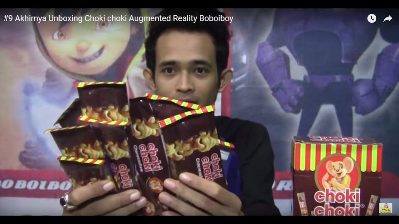 #9 Akhirnya Unboxing Choki choki Augmented Reality Boboiboy